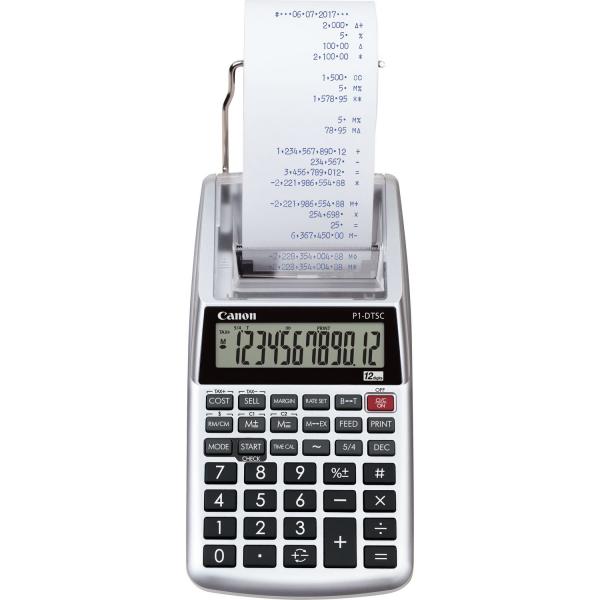 Calculadora de escritorio Canon P1-DTSC II EMEA HWB Calculadora de impresión Gris [2304C001]