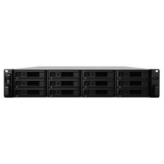 Synology RackStation RS3618xs Gabinete NAS (2U) Conexión LAN Ethernet Negro D-1521 [RS3618XS] 