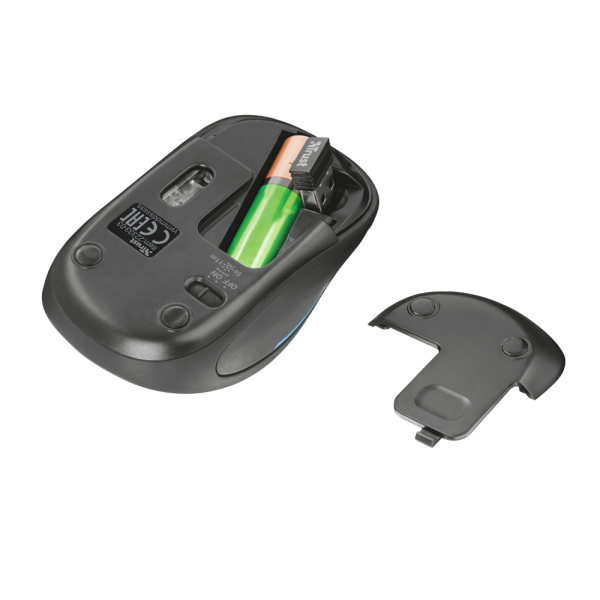 Trust Yvi FX mouse Ambidestro RF Wireless Ottico 1600 DPI [22333]