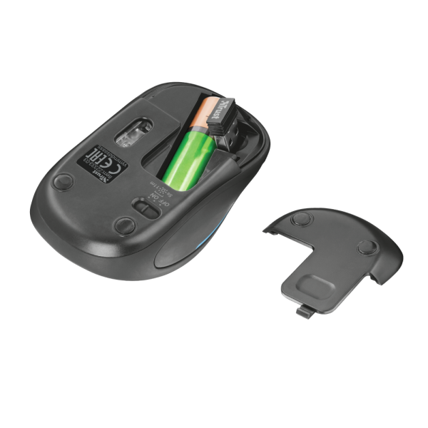 Trust Yvi FX mouse Ambidextrous RF Wireless Optical 1600 DPI [22333]