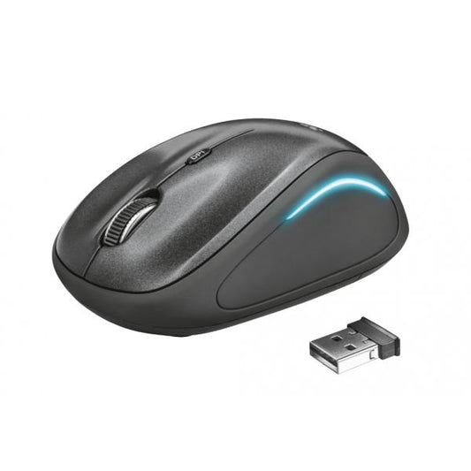 Trust Yvi FX mouse Ambidextrous RF Wireless Optical 1600 DPI [22333]