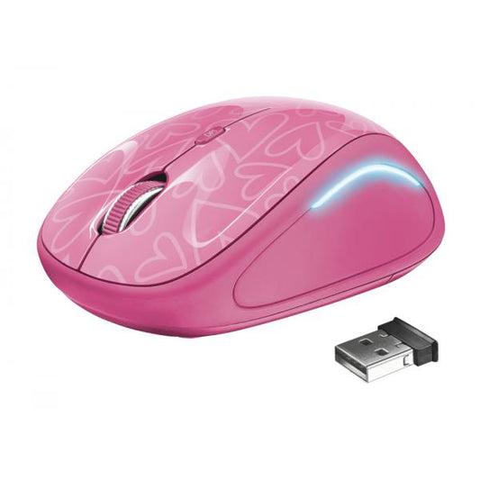 Trust Yvi FX mouse Ambidextrous RF Wireless Optical 1600 DPI [22336]