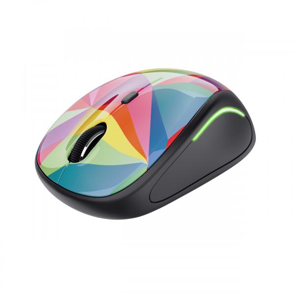 Trust Yvi FX mouse Ambidextrous RF Wireless Optical 1600 DPI [22337]