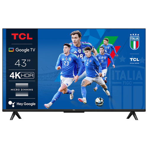 TCL SMART TV 43" LED 4K ULTRA HD NERO [43P61B]