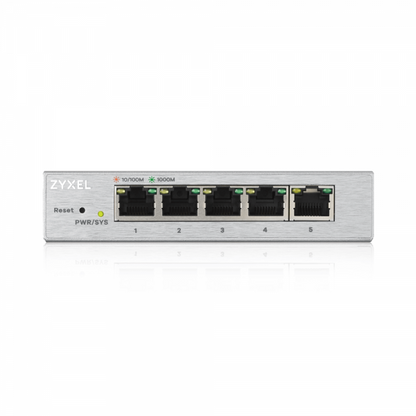 ZyXEL GS1200-5 Gestito Gigabit Ethernet (10/100/1000) Argento [GS1200-5-EU0101F]