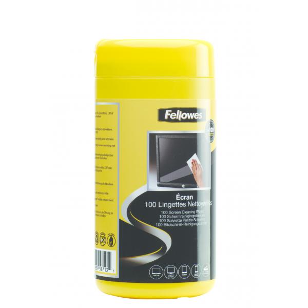 Fellowes Screen Cleaning Wipes - 100 pcs [9970311]