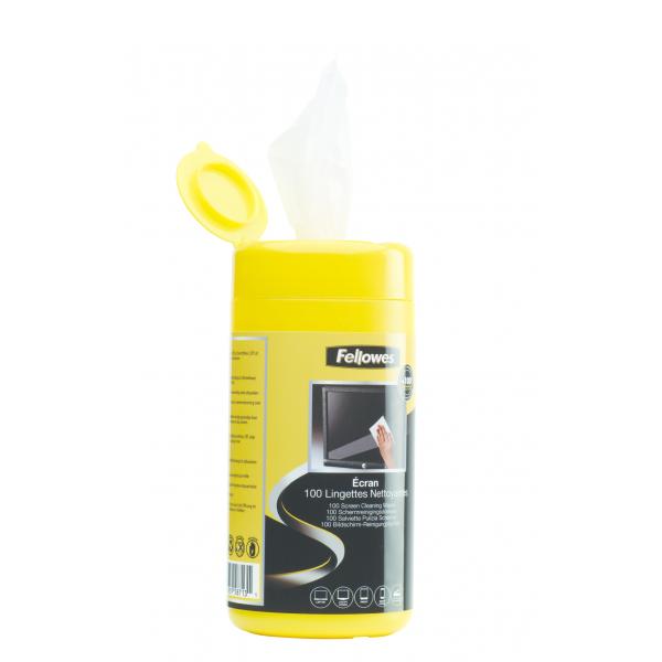 Fellowes Screen Cleaning Wipes - 100 pcs [9970311]