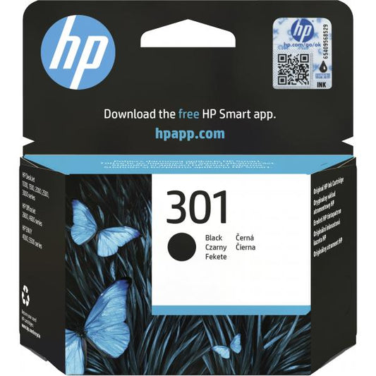 HP CART INK BLACK 301 FOR DJ1000/2000 TS [CH561EE]