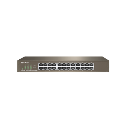 TENDA SWITCH 24 PORTE GIGABIT DESKTOP RACK MOUNTABLE UNMANAGED [TEG1024D]