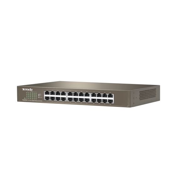 TENDA SWITCH 24 PORTE GIGABIT DESKTOP RACK MOUNTABLE UNMANAGED [TEG1024D]