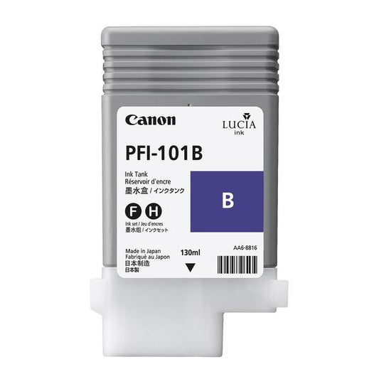 Canon PFI-101B cartuccia d'inchiostro 1 pz Originale Blu [0891B001]