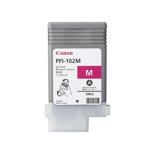 Canon PFI-102M cartucho de tinta 1ud Original Magenta [0897B001] 