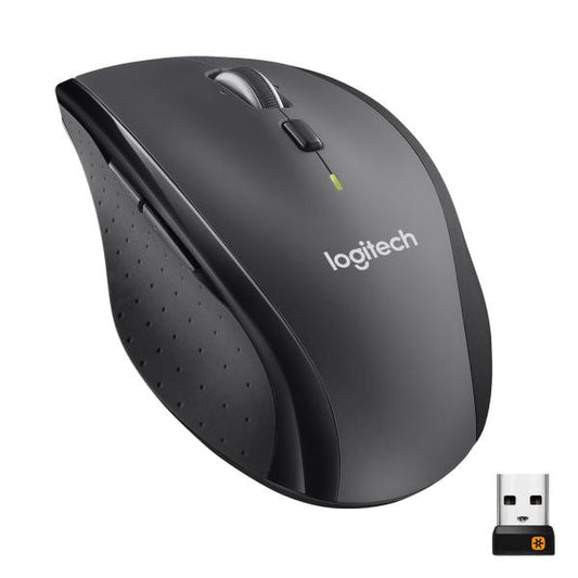 Logitech M705 Marathon Mouse Wireless, Ricevitore USB Unifying 2,4 GHz, 1000 DPI, 5 Pulsanti Programmabili, Durata Batteria di 3 Anni, Compatibile con PC, Mac, Laptop, Chromebook [910-001949]