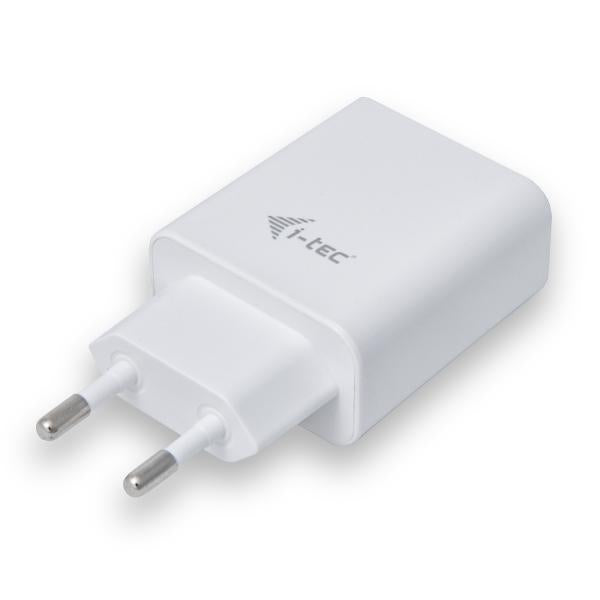 i-tec CHARGER2A4W Caricabatterie per dispositivi mobili Bianco Interno [CHARGER2A4W]