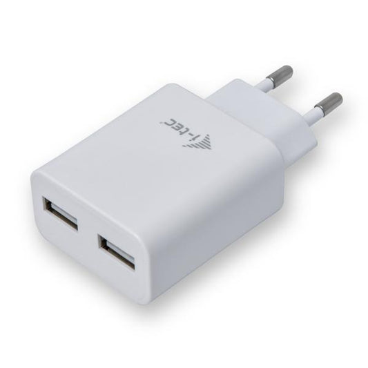 i-tec CHARGER2A4W Caricabatterie per dispositivi mobili Bianco Interno [CHARGER2A4W]