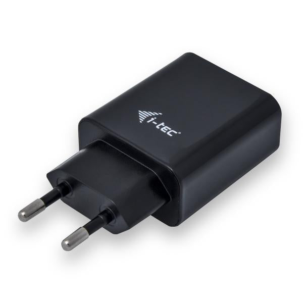 i-tec CHARGER2A4B Caricabatterie per dispositivi mobili Nero Interno [CHARGER2A4B]