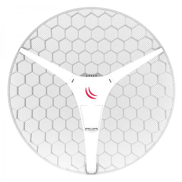 MikroTik, RBLHG, 5HPnD, XL4pack (LHG XL HP5 with 27dBi 5GHz antenna, Dual Chain High Power 802.11an wireless RBLHG-5HPnD-XL4pack [RBLHG-5HPnD-XL4pack]