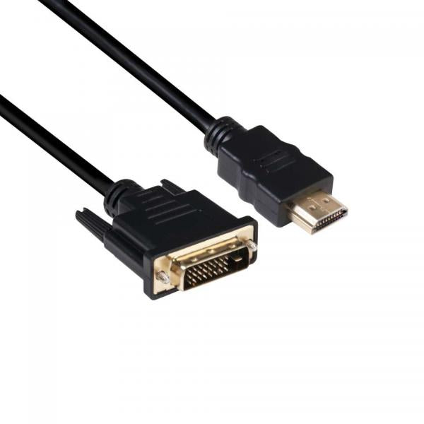 CLUB3D DVI-D TO HDMI 1.4 CABLE M/M 2M 6.56FT [CAC-1210]