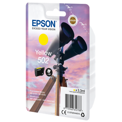 Tinta Epson Singlepack Amarilla 502 [C13T02V44010]