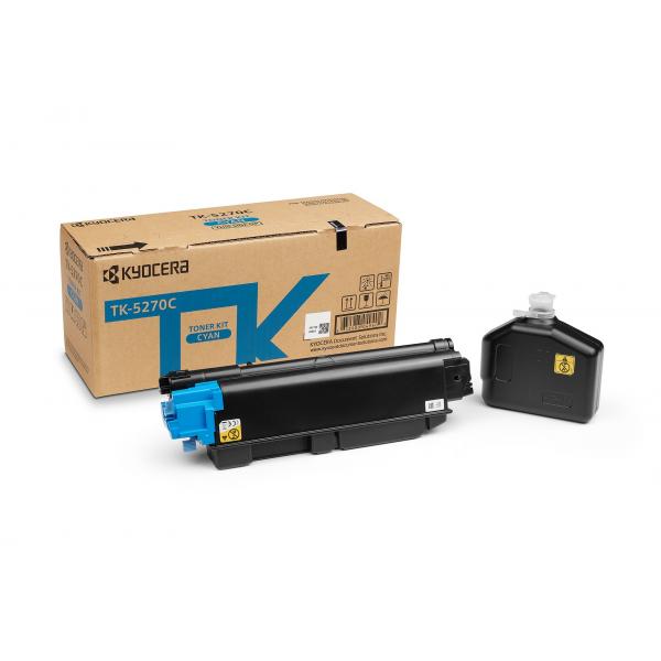 KYOCERA TK-5270C cartuccia toner 1 pz Originale Ciano [1T02TVCNL0]