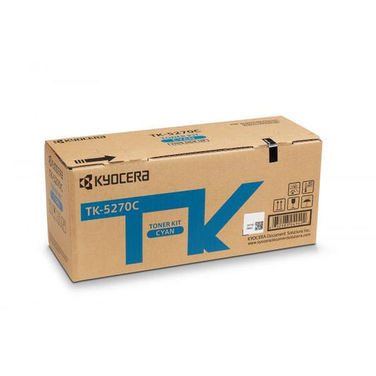 KYOCERA TK-5270C cartucho de toner 1ud Original Cian [1T02TVCNL0] 