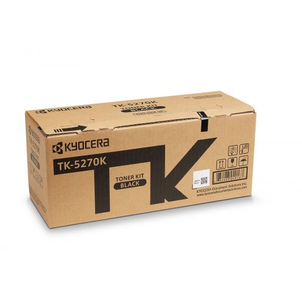 KYOCERA TK-5270K cartuccia toner 1 pz Originale Nero [1T02TV0NL0]