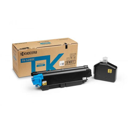 KYOCERA TK-5280C cartuccia toner 1 pz Originale Ciano [1T02TWCNL0]