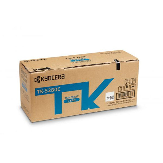 KYOCERA TK-5280C cartucho de toner 1ud Original Cian [1T02TWCNL0] 