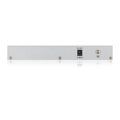 ZYXEL SWITCH UNMANAGED PLUS 5 PORTE GIGABIT (4 PoE), EASY MANAGEMENT PER VLAN, QoS, DESIGN SENZA VENTOLE, DESKTOP [GS1200-5HPV2-EU0101F]