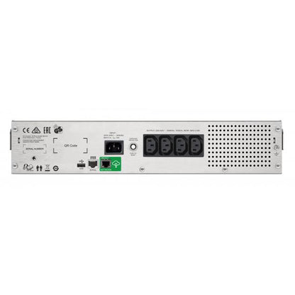 APC SMART-UPS C 1000VA LCD RM 2U WITH SMARTCONNECT [SMC1000I-2UC] 