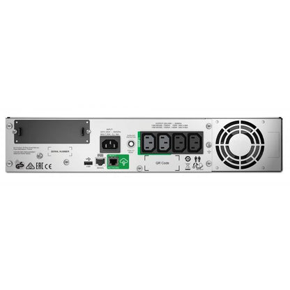 APC SMT1000RMI2UC sistema de alimentación ininterrumpida (UPS) de línea interactiva 1 kVA 700 W 4 toma(s) AC [SMT1000RMI2UC] 