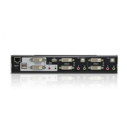 ATEN 2 port USB KVMP Dual DVI / 2.1 Audio , Supports 3D- PROMO FINO AD ESAURIMENTO SCORTE CS1642A-AT-G [CS1642A-AT-G]