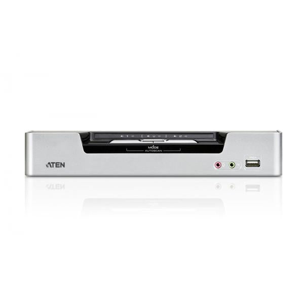 ATEN 2 port USB KVMP Dual DVI / 2.1 Audio , Supports 3D- PROMO FINO AD ESAURIMENTO SCORTE CS1642A-AT-G [CS1642A-AT-G]