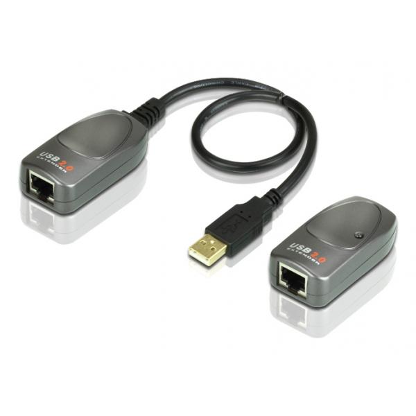 Aten USB 2.0 Over Cat5e/6 Extender (60m) UCE260-AT-G [UCE260-AT-G]