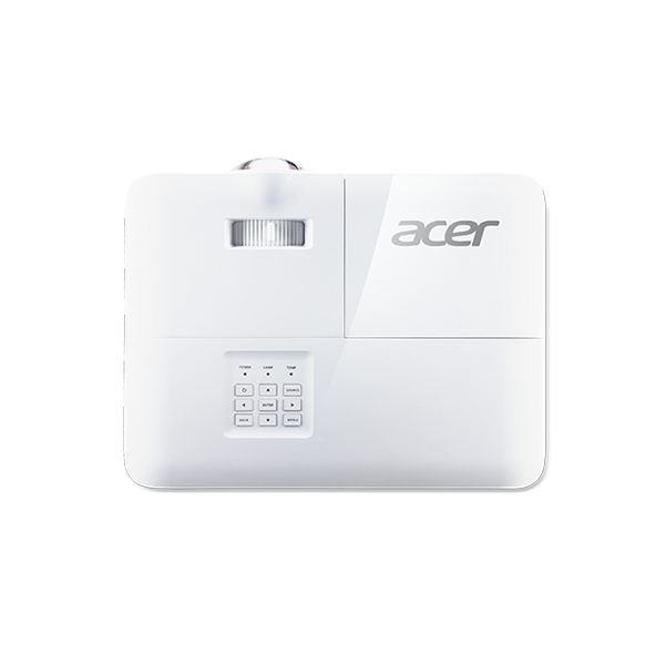 Acer S1286H video projector Standard beam projector 3500 ANSI lumen DLP XGA (1024x768) White [MR.JQF11.001] 