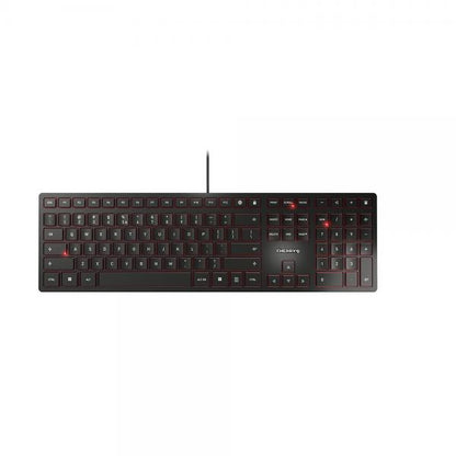 Cherry KC 6000 SLIM - Keyboard - Corded - QWERTY - Black [JK-1600EU-2]