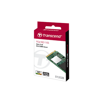 TRANSCEND SSD INTERNO 110S 512GB M.2 PCI-E R/W 1500/550 TLC GEN 3X4 [TS512GMTE110S]