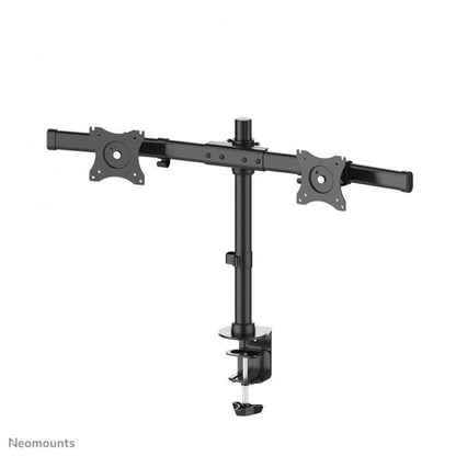 Neomounts 10-27 inch - Flat screen desk mount for 2 screens ( Clamp ) [FPMA-DCB100DBLACK]