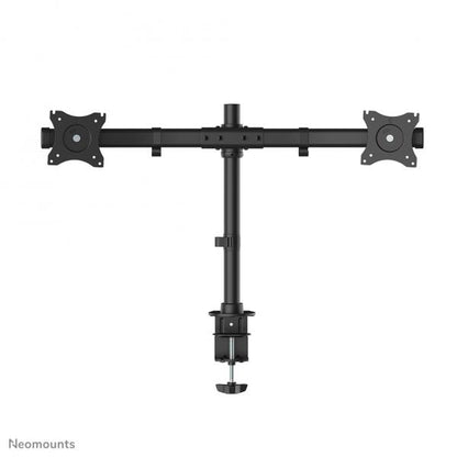 Neomounts 10-27 inch - Flat screen desk mount for 2 screens ( Clamp ) [FPMA-DCB100DBLACK]