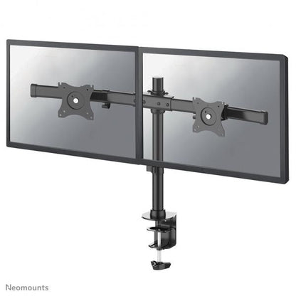 Neomounts 10-27 inch - Flat screen desk mount for 2 screens ( Clamp ) [FPMA-DCB100DBLACK]