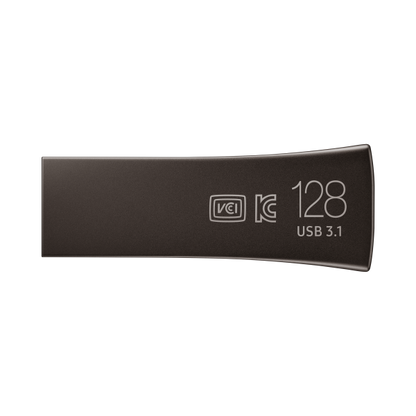 Samsung MUF-128BE unità flash USB 128 GB USB tipo A 3.2 Gen 1 (3.1 Gen 1) Nero, Grigio [MUF-128BE4/APC]