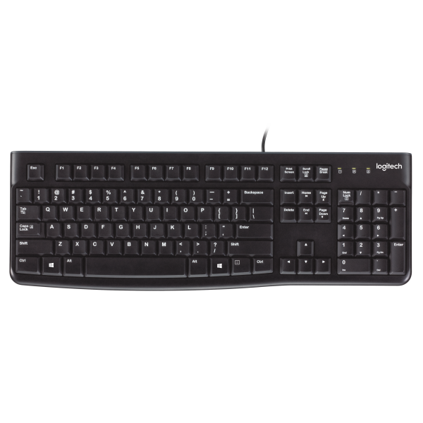 Logitech K120 Wired Keyboard - QWERTY US [920-002508]