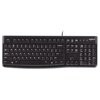 Logitech K120 Wired Keyboard - QWERTY US [920-002508]