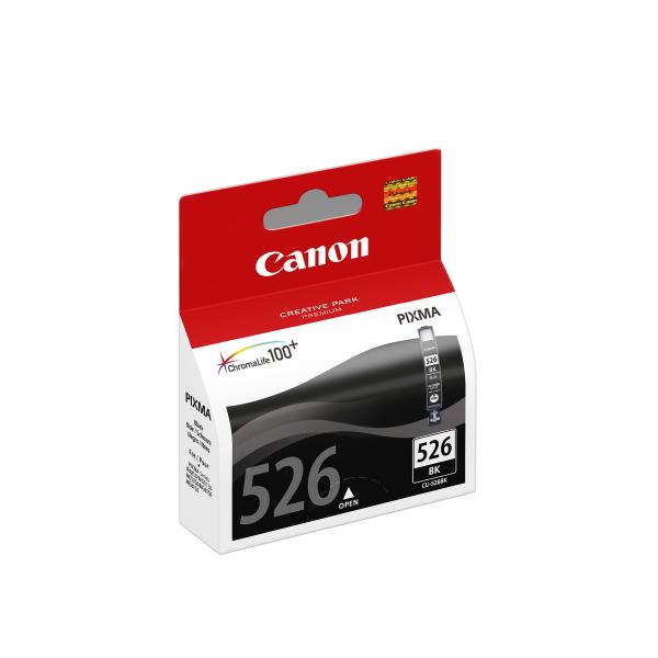 TINTA CANON CART NEGRA CLI-526BK 9ML PARA MG 5150 5250 6150 8150 IP4850 [4540B001]