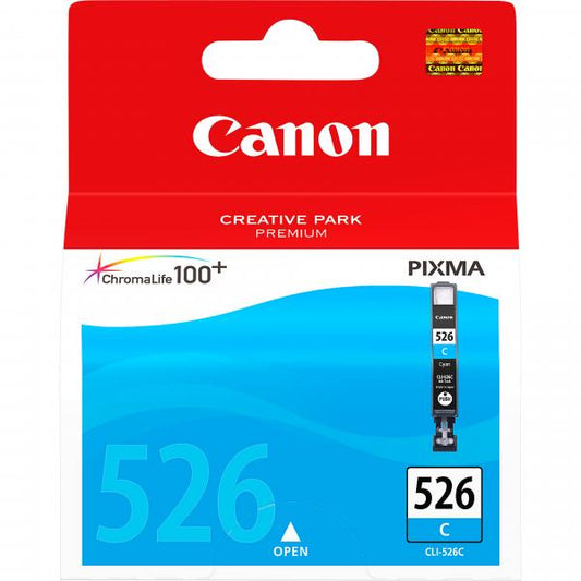 CANON CART INK CIANO CLI-526C 9 ML MG5150/5250/6150/8180 IP4850 4541B001 [4541B001]