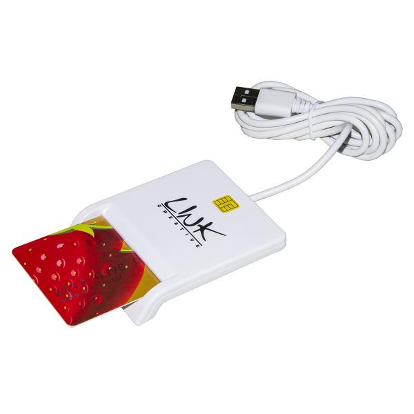 Link Accessori LKCARD02 lettore di card readers Interno USB USB 2.0 Bianco [LKCARD02]