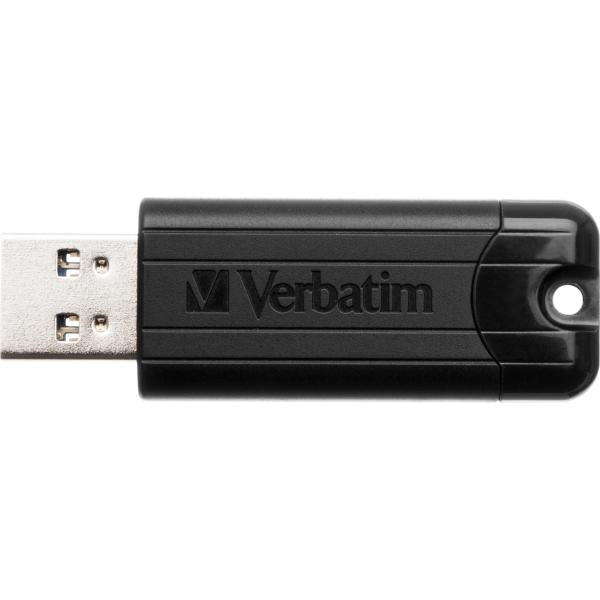 Verbatim PinStripe 3.0 - Memoria USB 3.0 da 64 GB  - Nero [49318]