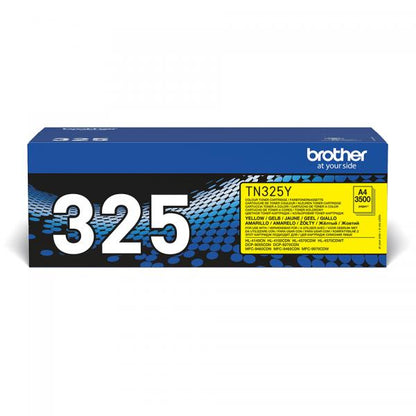 Brother TN-325Y cartuccia toner 1 pz Originale Giallo [TN325Y]