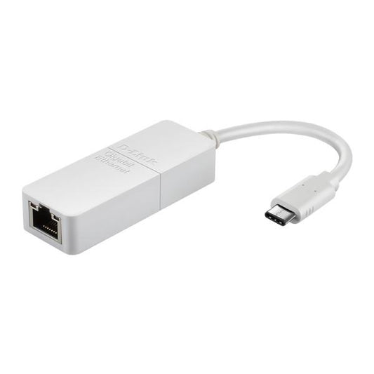 D-LINK ADATTATORE DA USB-C A ETHERNET GIGABIT [DUB-E130]