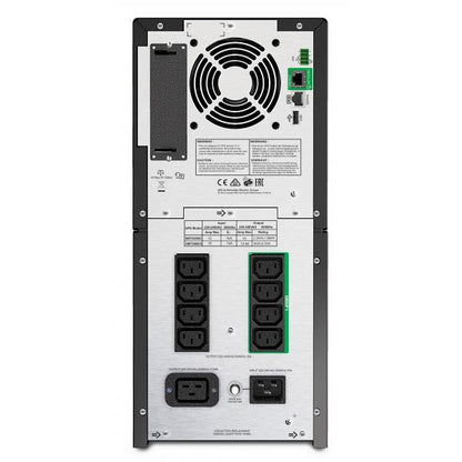 APC Smart-UPS 2200VA Sistema de alimentación ininterrumpida (UPS) Línea interactiva 2,2 kVA 1980 W 9 salidas CA [SMT2200IC]